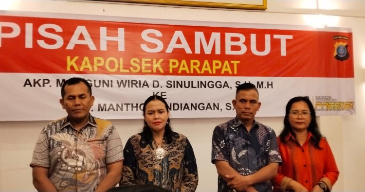 Jabat Kapolsek Parapat 11 Bulan, AKP Manguni Wiria D. Sinulingga Berhasil  Tangkap 15 Orang Pengedar kemudian Bandar Narkoba