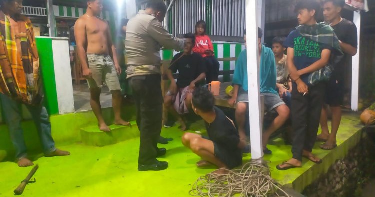 Pemuda Asal Parepare Tertangkap Curi Tabung Gas di dalam Barru