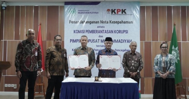 PP Muhammadiyah–KPK Teken MoU Antikorupsi, UMC Siap Perkuat Pendidikan Integritas