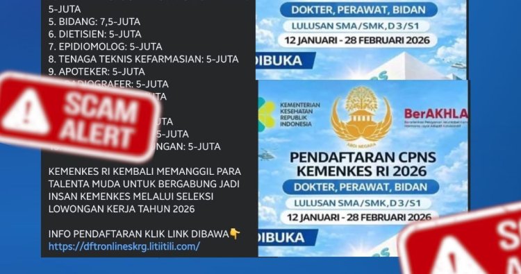 Beredar Pengetahuan Seleksi Kemenkes 2026, Prof. Zudan: Itu Hoaks, Rekrutmen ASN Terintegrasi juga Diawasi BKN