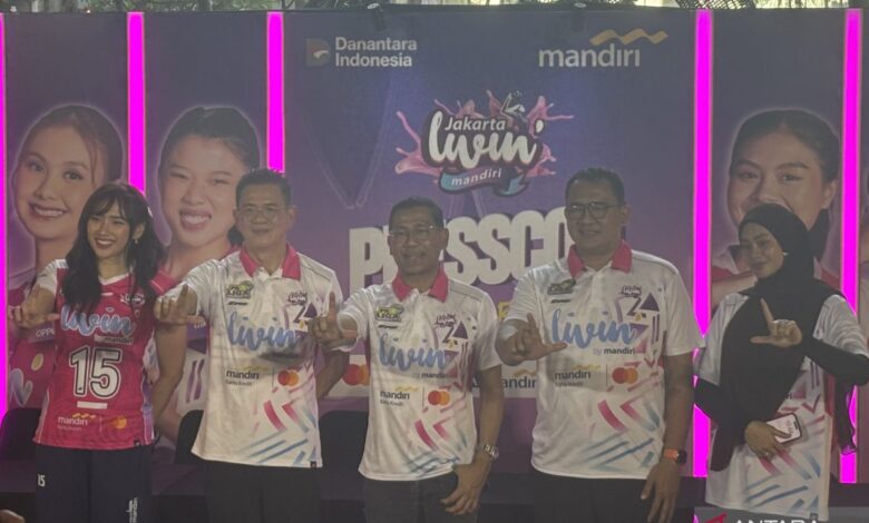 Manajer DKI DKI Jakarta Livin’ Mandiri terapkan gaya bermain voli modern