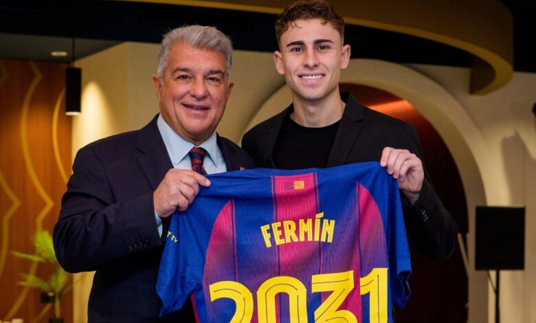 Barcelona resmi perpanjangan kontrak Fermin Lopez hingga 2031