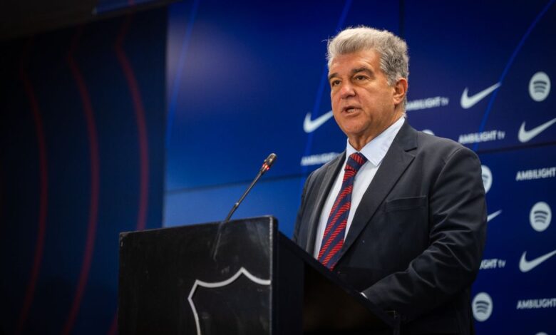 Joan Laporta resmi mengundurkan diri sebagai presiden Barcelona