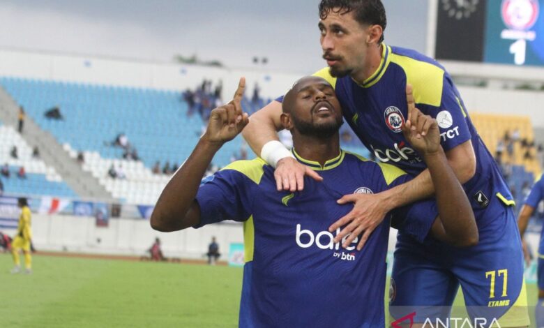 Arema incar quattrick kemenangan pada saat hadapi Madura United