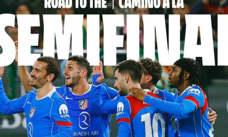 Atletico Madrid berpesta lima gol ke gawang Real Betis