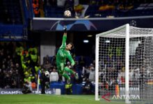 Courtois yakin Real Madrid akan hadapi Manchester City pada 16 besar