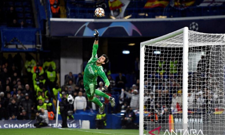 Courtois yakin Real Madrid akan hadapi Manchester City pada 16 besar